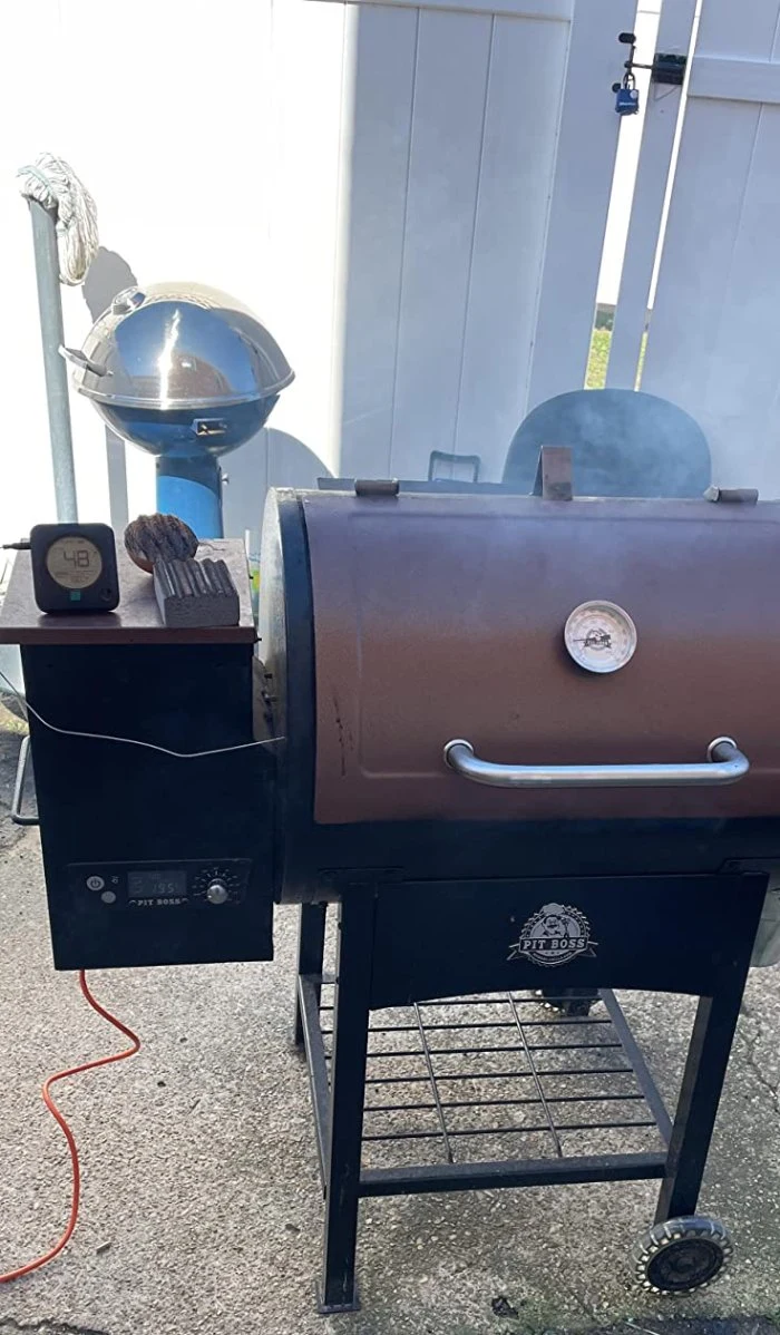  흡연자 BBQ 그릴 온도계를 위한 6 고기 탐침 무선 전신 고기 온도계 조리 음식물 고기 온도계 무선 전신